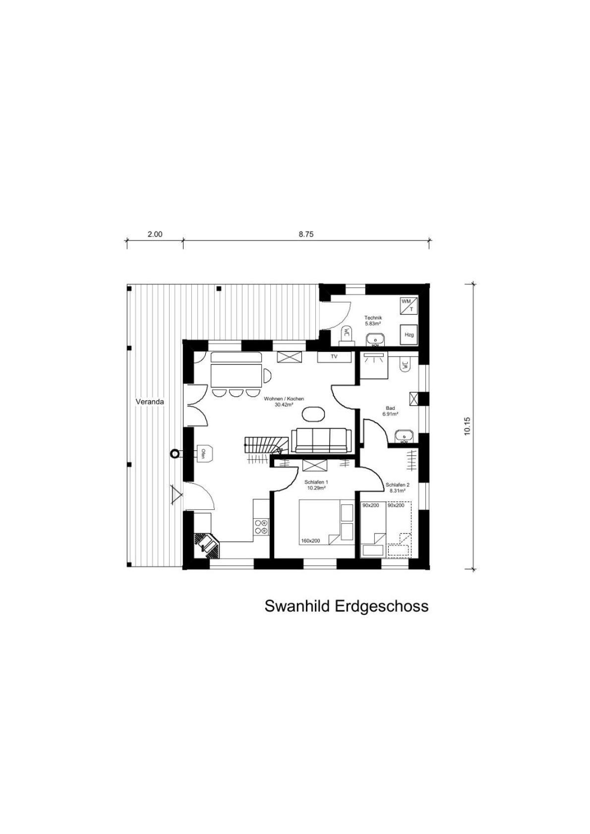 הוילה Fockbek Haus Swanhild מראה חיצוני תמונה